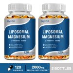 Buporai Liposomaalne Magneesium L-treonaat 2000 mg pehmekapslid 120 tk &mdash; Luude tugi, Mineraalne toitumine, Igap&auml;evane heaolu 120*2