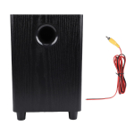 100W Kodune Subwoofer 6,5-tolline S&otilde;ltumatu Passiivne Subwooferi K&otilde;lar Plug and Play Kodukino Peo Kodukino Subwoofer must