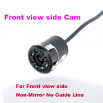18,5 mm auto parkimise tagavaatekaamera 8 LED &ouml;&ouml; mini veekindel v&auml;rviline CCD kaamera must