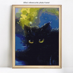 Teemanttikandid Cat 5D DIY ristpistes n&auml;put&ouml;&ouml; teemantmaal 20X30CM