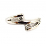 Bague Argent 'C&acirc;lin' 54 h&otilde;be