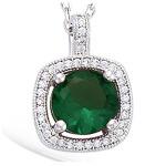 Les Tr&eacute;sors De Lily [N5359] - h&otilde;bedane ripats  Sissi  roheline valge h&otilde;be (roodiumiga kaetud) - 13x13 mm h&otilde;be