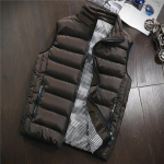 Kevad-s&uuml;gis meeste stiilne vest meeste suures suuruses 5xl varrukateta jakk Meeste talve vest Meeste vest vabaaja mantlid L kohv