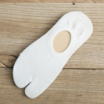 1 Paar, l&otilde;hestatud varbaga, &uuml;hev&auml;rvilised kimono Flip Flop Kahe varbaga Tabi sokid Unisex sandaalsokid