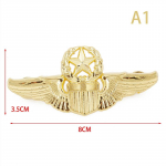 Us Wings Military Command Master Aviator Metal Wings m&auml;rgi n&otilde;elpross 3.5 * 8cm