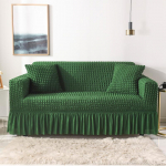 &Uuml;hev&auml;rvilised kaasaegne kvaliteetne euro Jacquard venivad elastsed diivanikatted nurgadiivanile 1/2/3/4 sektsioondiivani kate elutuppa 2 Seaters/145*185cm tumeroheline v&auml;rv