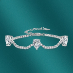 SACE GEMS tsirkoonist k&auml;ev&otilde;ru ehted geomeetrilised helmed keti lingid k&auml;ev&otilde;rud moes peen pulmakingitus t&uuml;druks&otilde;brale naistele roosa