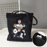 Jaapani anime Jujutsu Kaisen Yuji Itadori k&auml;ekotid puuvillasest riidest l&otilde;uendist kandekott &Otilde;lakotid n&ouml;&ouml;biga