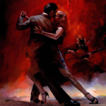 5D DIY Teemantmaaling Tantsuarmastaja T&auml;is &uuml;mmargune/&uuml;mar kivid Teemanttikandid T&auml;iskomplekt Loom Full Round 20x20CM