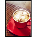 5D Teemantmaal T&auml;is teemantpunane tass Kohvi &uuml;mmargune teemantmosaiikmuster Kodukaunistus isetegemine k&auml;sitsi valmistatud 30X40cm