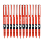 Pilot Hi-Tecpoint V5 Pen, punane (Pakis 12)
