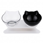 Kasside toidukauss Lemmiklooma toitmine 15 kraadi kaldega p&otilde;hikauss, eemaldatavad toidun&otilde;ud, mis on &uuml;les t&otilde;stetud aluse abil Type 6