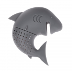 Uus teejoomismasin American Shark Shape Silikoonist s&otilde;elad Tees&otilde;el Infusioonifilter T&uuml;hjad teekotid Leht