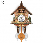 KOKKO Antiikne Puidust Rippk&auml;gu Seina Aeg &Auml;ratuskell Kodu Elutoa Dekoratsioon