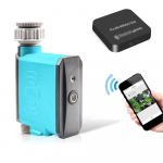 Intelligentne nutitelefoni Wifi BT kastmiskontroller Taimede kastmise taimer Aia kastmise juhtseade must