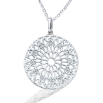 Les Tr&eacute;sors De Lily [R7355] &ndash; h&otilde;bedane ripats  Cleopatra  (roodiumiga kaetud) - 20 mm (mandala) h&otilde;be