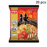 Nissin kiirnuudlid Premium Korea kuuma ja v&uuml;rtsika supi maitsega 60 g. x 5 / 10 / 15 / 20 tk 60 g. x 20 pcs