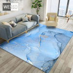 Abstraktne maalimine sinine vaip magamistuppa ja elutuppa 40x60cm 1pcs