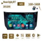 Autoraadio Carplay jaoks Nissan Sylphy B17 Sentra 2012-2018 Multimeedia Videopleier GPS Navigatsioon WIFI 2+32GB 1+16GB