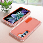 Tugeva t&ouml;&ouml;v&otilde;imega kaitsev mobiiltelefoni&uuml;mbris Samsung Galaxy S23 Ultra S 23 Plus S22 A13 A53 A14 objektiivi kaitse Funda tagakaas for A14 5G SM-A146 roosa punane v&auml;rv