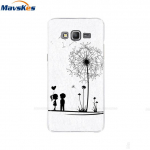 &Uuml;mbris Samsung Galaxy Grand Prime G530 silikoonist tagakaas Samsung Galaxy Grand Prime G530 G531 pehme tpu korpuse kaane korpusele Grand Prime G530