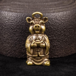 Zodiac Copper V&auml;ike kuju Traditsiooniline Vintage 1tk Rooster