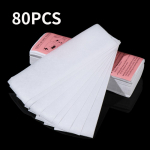 N&auml;o jalg Professionaalne kulmude kaenlaaluse karvaeemaldus Epileeriv vahariba paber Mittekootud vaharibad keha vaharibad 80PCS/BAG