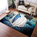 Anime Attack on Titan libisemiskindlad vaibad Suured elutoa vaibad Mugavad vaibad Pehme p&otilde;randamattide vaibad magamistoas 80cm x 120cm