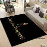 Klassikaline viski Johnnie Walker vaip ja vaip, baar elutuba magamistuba, suur ala pehme vaip, veranda voodi&auml;&auml;rne libisemisvastane matt 160cm x 200cm