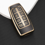 Uus moodne TPU auto kaugjuhtimispuldi v&otilde;tme&uuml;mbrise kate Hyundai Genesis G80 GV70 GV80 2019 2020 8 nupuga kaitsja v&otilde;tmeta puldi tarvikud must