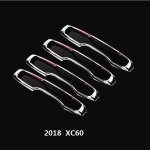 autotarvikud volvo XC60 xc90 S90 V90 2018-2023 uksek&auml;epideme dekoratiivsed kleebised modifitseeritud v&auml;lisukse k&auml;epidemele 2017-2022 S90 V90 black