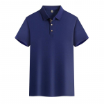 Suvi 2023 Uued meeste polos&auml;rgid Kvaliteetne vaba aja hingav polos&auml;rk Spandex l&uuml;hikeste varrukatega topsid Kandke meeste polos&auml;rgid S