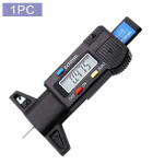 1 tk digitaalse autorehvi rehvi turvise s&uuml;gavuse m&otilde;&otilde;tur Automaatne rehvi kulumise tuvastamise m&otilde;&otilde;teriist nihiku paksuse m&otilde;&otilde;tur must