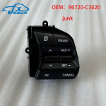 For HYUNDAI Sonata LF steering wheel sleek multi-function steering wheel cruise control Bluetooth 96720-C3020 white