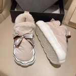 Paksendatud puuvillased saapad, veekindlad paksu tallaga libisemisvastased naiste armsad puuvillased kingad talveks, kerged ja mugavad 36-37 khaki