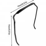 Lokkis juuste peapaelad N&auml;htamatu juukser&otilde;ngas paksud juuksed keskmised peapaelad naiste juustele n&auml;htamatud juukser&otilde;ngad lokkis paksud juuksed peapael K&auml;si 1pc must