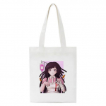 Multifilmi l&otilde;uendist ostukott Mikan Tsumiki Jaapani Anime naiste &otilde;lakott &Ouml;ko-k&auml;ekott Kandekotid Korduvkasutatavad toidupoe ostukotid 24*26cm