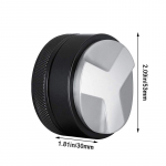 51MM/53MM/58MM 3 teraga roostevabast terasest kohvijaoturi tamper-kohvijaoturi tasandust&ouml;&ouml;riist 53mm