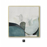 P&otilde;hjamaade abstraktne kaunistus pilt l&otilde;uend Kunst seinamaalingud kaasaegsed plakatid ja tr&uuml;kised Seinadekoratiivsed pildid elutuppa 20x20cm No Frame anti-flash valge v&auml;rv