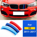 ///M-v&auml;rvilised esiv&otilde;re sisestused liistud ribad katted BMW F25 X3 F26 X4 2011-2017 G01 G02 2018- autole A for X3 X4 2011-17