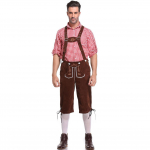 Saksa Oktoberfesti kost&uuml;&uuml;m, meeste Baieri Lederhosen l&uuml;hike &otilde;llemeeste v&auml;ljam&otilde;eldud kleit XL