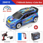 WL284010 elektriline nelikveoline veoauto 1:28 Kaugjuhtimispuldiga automudeli laste puslem&auml;nguasi sinine