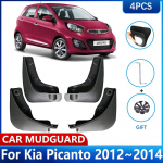 Auto rataste poritiibad Kia Picanto tarvikutele Morning TA 2012 2013 2014 MK2 porilappide kaitsed Pritsmed ees taga