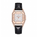 Uue disainiga naiste teemantkvartsist k&auml;ekellad, originaalsed naiste k&auml;ekellad, parimad kingitused naisele must