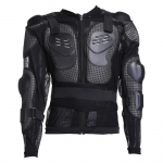 Motokrossi v&otilde;idus&otilde;idu PE Shell Armour Mootorrattas&otilde;idu keha kaitsejope vest Colete helkurribaga mototarvikud lahe S must