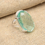 Aqua Apatite Gemstone k&auml;sitsi valmistatud ehted 925 Sterling h&otilde;be ripats tema jaoks 4 sinine