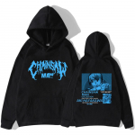 Meeste Mootorsaag Meeste kapuuts Aki Hayakawa Manga Pusad Jaapani Anime T&auml;navar&otilde;ivad Naiste Pullover Graafilised topid Talveriided 2XL
