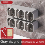 Maitseainekarp majapidamisk&ouml;&ouml;gis kasutatava maitseainepurgi kombineeritud komplekt Integreeritud mitme v&otilde;rega soola MSG pipra hoiustamise maitseainete maitseainepudel valge