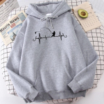 Sarkastiline graafiline uudsus Funny Pullover Prinditud kapuutsidega Talvetop Unisex Street Hoodie Talvine liibuv v&auml;ljas dressipluus 2XL