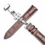 Kellarihm 18mm 19mm 20mm 21mm 22mm 24mm vasikas ehtsast nahast kellarihm Alligator Grain kellarihm Tissot Seiko jaoks 22mm